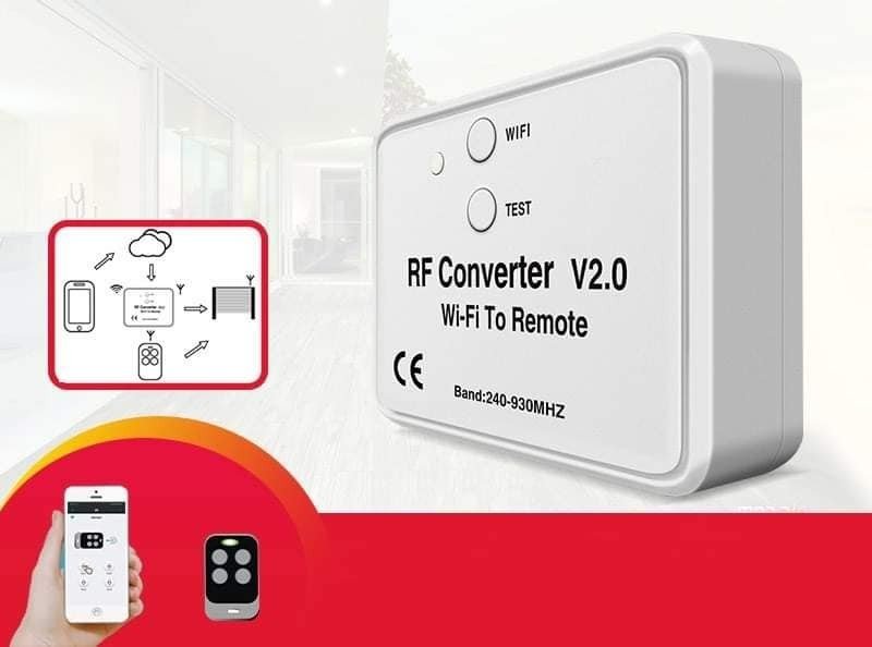 Điều khiển cửa cuốn cửa cổng qua điện thoại